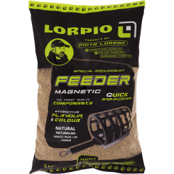 Zanęta Lorpio Feeder Magnetic - Natural 2kg Lorpio - 1