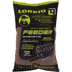 Zanęta Lorpio Feeder Magnetic - Dark 2kg Lorpio - 1
