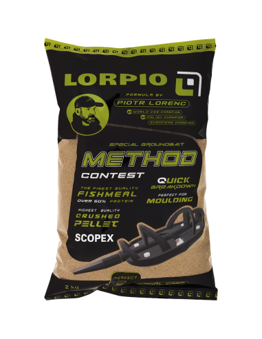 Zanęta Lorpio Method Feeder Contest 2kg - Scopex