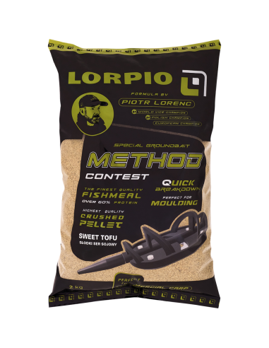 Zanęta Lorpio Method Feeder Contest - Sweet Tofu 2kg