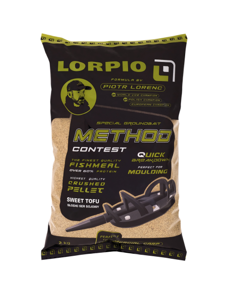 Zanęta Lorpio Method Feeder Contest - Sweet Tofu 2kg Lorpio - 1