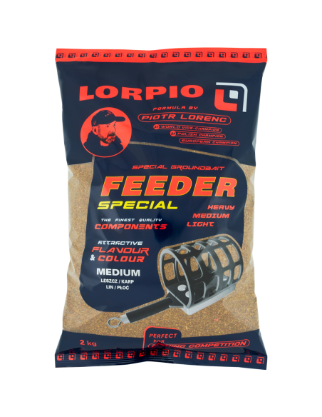 ZANĘTA LORPIO SPECIAL FEEDER MEDIUM 2000g Lorpio - 1