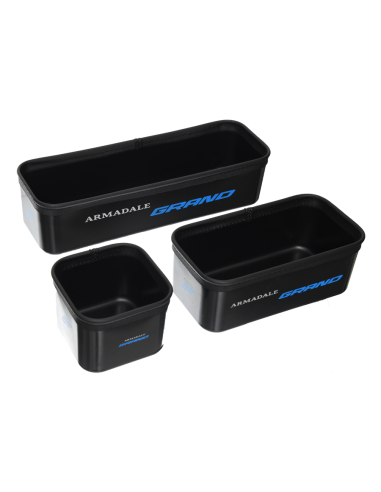 Zestaw 4 Pojemników FLAGMAN Armadale Grand Bait Storage Tray EVA 42x25x12cm FLAGMAN - 4