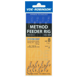 Przypony VDE-Robinson Method Feeder 502BM Barbed / ŻYŁKA / Z Igłą - roz. 10 ROBINSON - 1