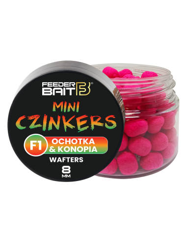 Feeder Bait Mini Czinkers Wafters  F1 Ochotka & Konopia 8mm