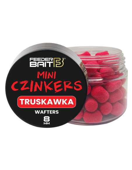 Feeder Bait Mini Czinkers Wafters - Truskawka 8mm FEEDER BAIT - 1