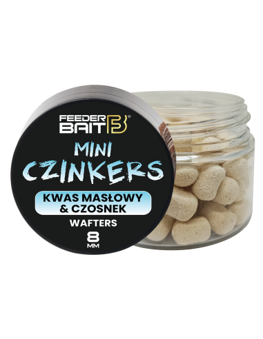 Feeder Bait Mini Czinkers Wafters Kwas Masłowy & Czosnek