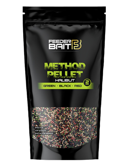 Feeder Bait Pellet Halibut Green Black Red 2mm FEEDER BAIT - 1