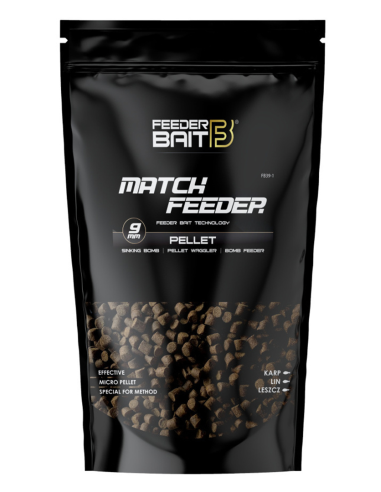 Feeder Bait Pellet 9mm 800g - Match Feeder