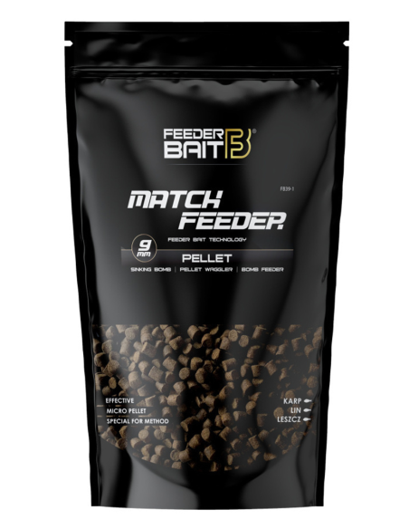 Feeder Bait Pellet 9mm 800g - Match Feeder FEEDER BAIT - 1