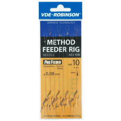Przypony VDE-Robinson Method Feeder 502BM Barbed / Plecionka / Z Igłą - roz. 10 ROBINSON - 1