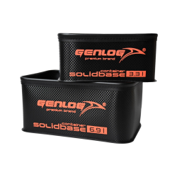 Zestaw 2 pojemników GENLOG EVA Solid Base Carbon 28x19x13+1 GENLOG - 1