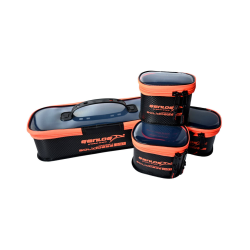 Zestaw 5 pojemników GENLOG EVA Solid Base Carbon 37x25x8+4 GENLOG - 1 2