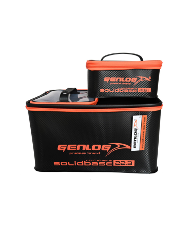 Zestaw 5 pojemników GENLOG EVA Solid Base Carbon 41x26x20+4 GENLOG - 4