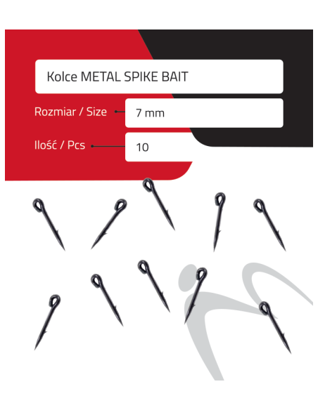 Igła Do Przynęt METAL SPIKE BAIT Matchpro 7mm 10szt MatchPRO - 1