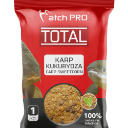 Zanęta TOTAL KARP KUKURYDZA MatchPro 1kg MatchPRO - 1