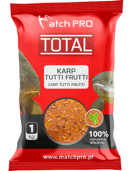 Zanęta TOTAL KARP TUTTI FRUTTI MatchPro 1kg MatchPRO - 1 Zanęta TOTAL KARP TUTTI FRUTTI MatchPro 1kg MatchPRO - 1