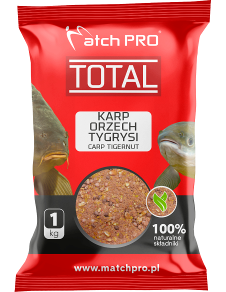 Zanęta TOTAL KARP ORZECH TYGRYSI MatchPro 1kg MatchPRO - 1