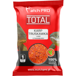 Zanęta TOTAL KARP TRUSKAWKA MatchPro 1kg MatchPRO - 1