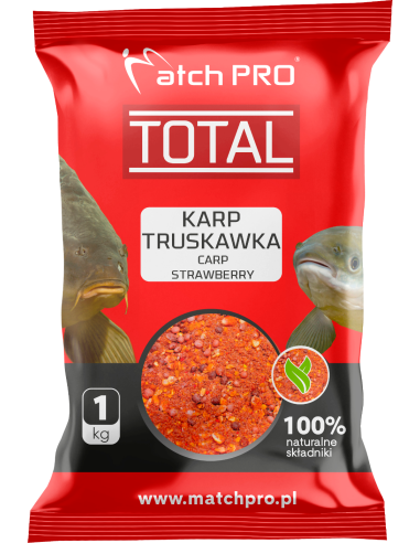 Zanęta TOTAL KARP TRUSKAWKA MatchPro 1kg