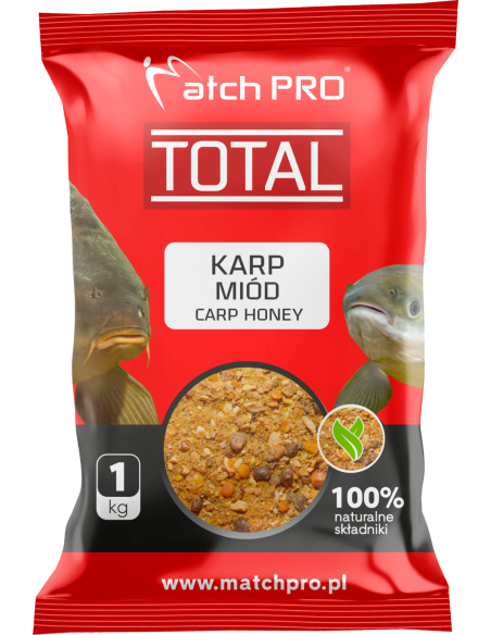 Zanęta TOTAL KARP MIÓD MatchPro 1kg MatchPRO - 1