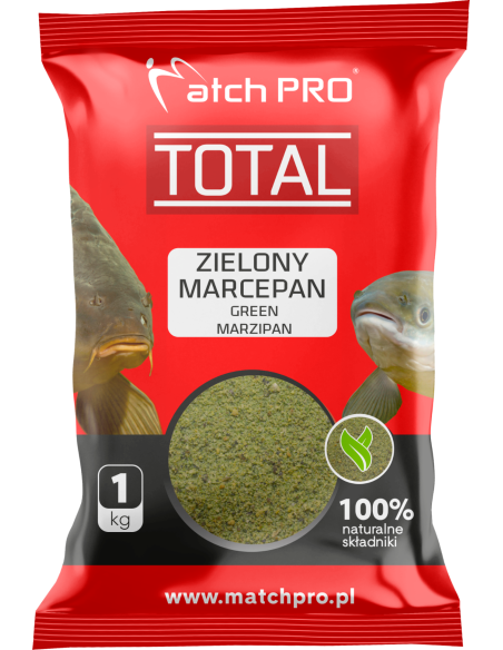 Zanęta TOTAL ZIELONY MARCEPAN MatchPro 1kg MatchPRO - 1