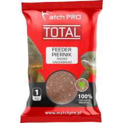 Zanęta TOTAL FEEDER PIERNIK MatchPro 1kg MatchPRO - 1