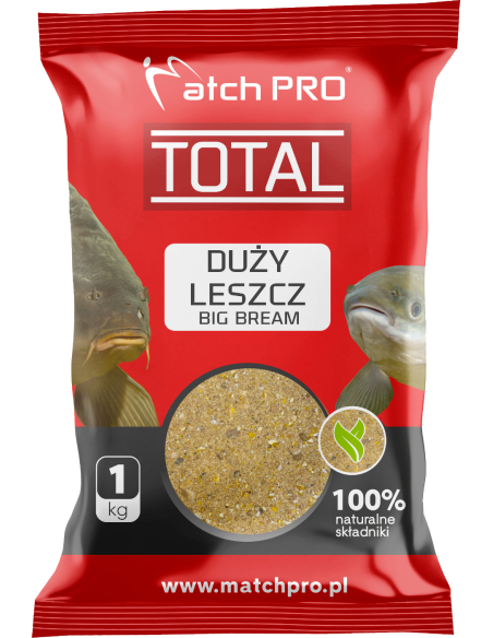 Zanęta TOTAL DUŻY LESZCZ MatchPro 1kg MatchPRO - 1 Zanęta TOTAL DUŻY LESZCZ MatchPro 1kg MatchPRO - 1