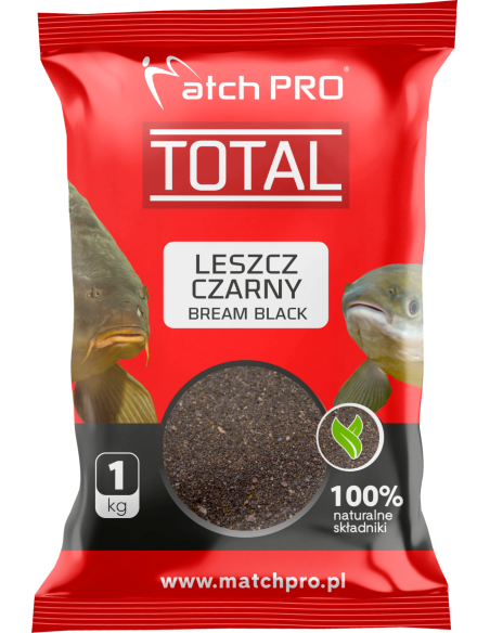 Zanęta TOTAL LESZCZ CZARNY MatchPro 1kg MatchPRO - 1 Zanęta TOTAL LESZCZ CZARNY MatchPro 1kg MatchPRO - 1