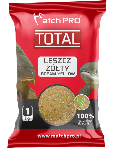 Zanęta TOTAL LESZCZ ŻÓŁTY MatchPro 1kg MatchPRO - 1 Zanęta TOTAL LESZCZ ŻÓŁTY MatchPro 1kg MatchPRO - 1