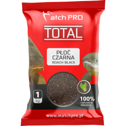 Zanęta TOTAL PŁOĆ CZARNA MatchPro 1kg MatchPRO - 1