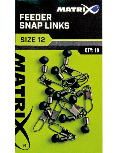 Łącznik Matrix Feeder Bead Snap Links - rozmiar 14