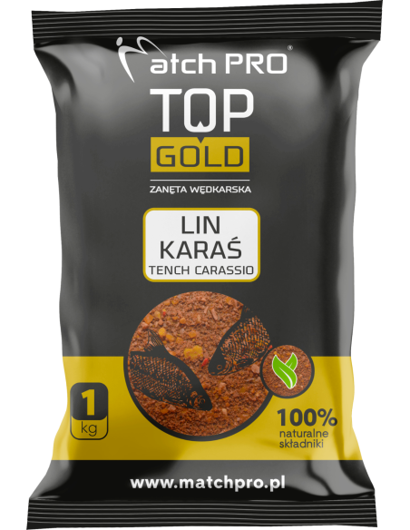 ZANĘTA TOP GOLD LIN, KARAŚ MatchPro 1kg MatchPRO - 1