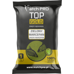 ZANĘTA TOP GOLD ZIELONY MARCEPAN MatchPro 1kg MatchPRO - 1