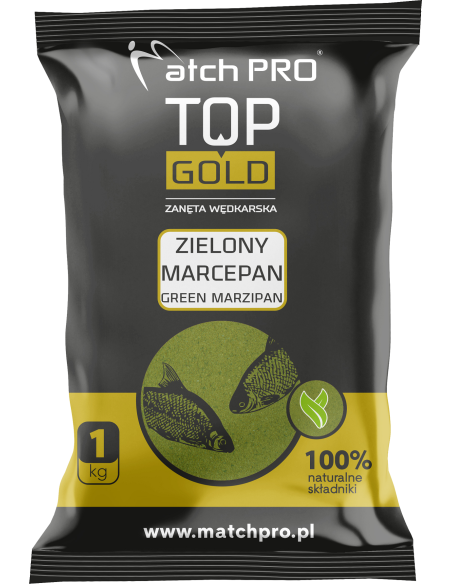 ZANĘTA TOP GOLD ZIELONY MARCEPAN MatchPro 1kg MatchPRO - 1