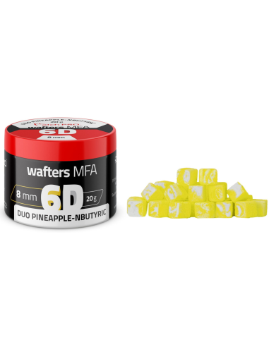 Przynęta MatchPro 6D MFA Wafters DUO PINEAPPLE NBUTYRIC 8mm