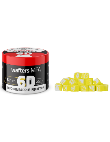 Przynęta MatchPro 6D MFA Wafters DUO PINEAPPLE NBUTYRIC  6mm