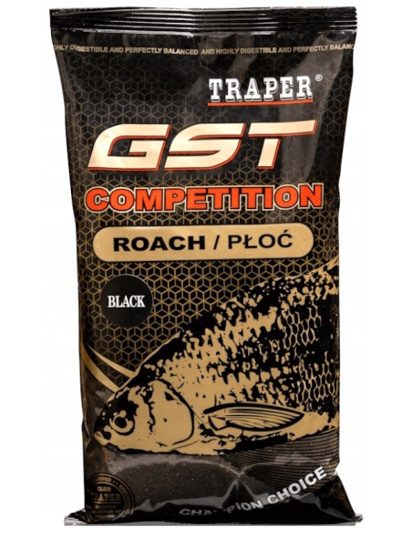Zanęta Traper GST Competition 1kg Płoć Black TRAPER - 1