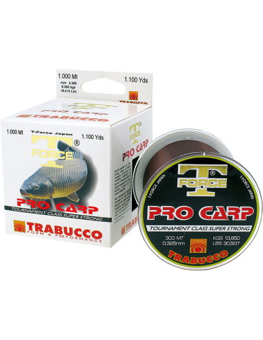ŻYŁKA TRABUCCO T-FORCE PROCARP 0,325mm 300M TRABUCCO - 1
