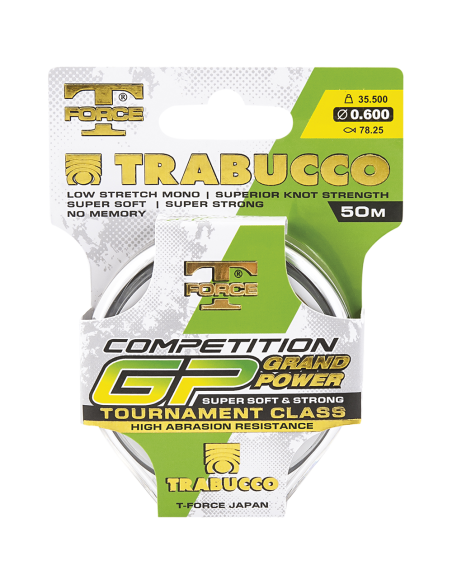 ŻYŁKA TRABUCCO T-FORCE GRAND POWER 0,080mm 50m TRABUCCO - 3 ŻYŁKA TRABUCCO T-FORCE GRAND POWER 0,080mm 50m TRABUCCO - 3
