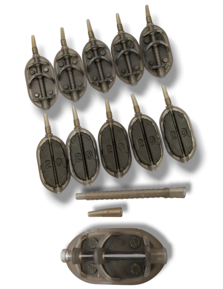 ZESTAW KOSZYKÓW ARC QTS METHOD FEEDER 20G 10SZT  - 1 ZESTAW KOSZYKÓW ARC QTS METHOD FEEDER 20G 10SZT  - 1