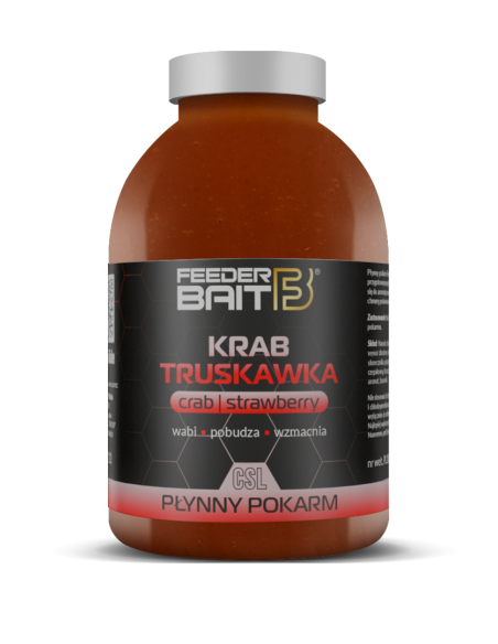 Zalewa Feeder Bait 250ml - Krab & Truskawka FEEDER BAIT - 1