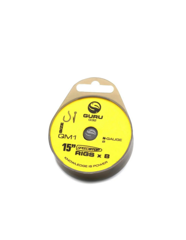 Przypony Guru QM1 Rig Speed Stop  38cm nr - 10 / 0,19mm GURU - 2