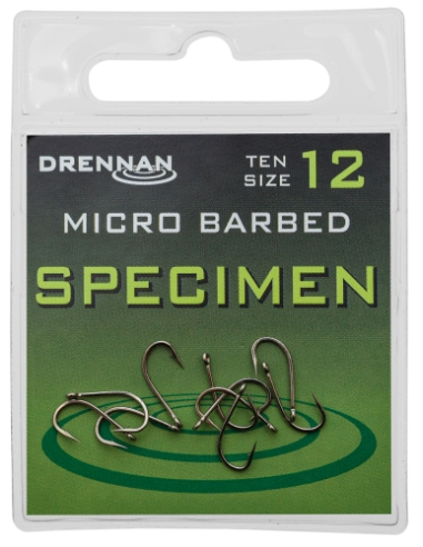 Haczyki Drennan Specimen roz - 10 DRENNAN - 1