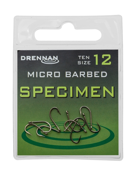 Haczyki Drennan Specimen roz - 10 DRENNAN - 1