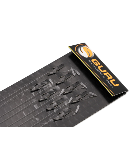 Przypony Guru Super MWG Rigs Z Speedstop 10cm - roz 10 / 0,19mm GURU - 1