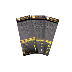 Przypony Guru Super MWG Rigs Z Speedstop 10cm - roz 12 / 0,19mm GURU - 1 2