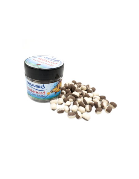 Dumbells Cralusso BALANCED 7x9mm Coconut - Chocko CRALUSSO - 1