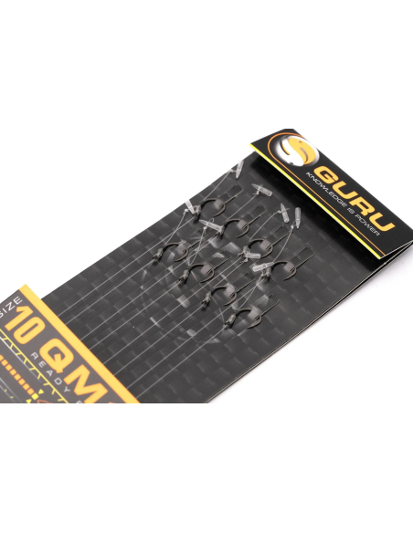 Przypony Guru QM1 Speed Stops 0.19mm 10cm - rozm 10 GURU - 1 Przypony Guru QM1 Speed Stops 0.19mm 10cm - rozm 10 GURU - 1