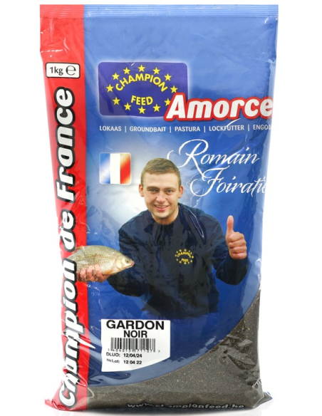 Zanęta Champion Feed Romain Foiratier 1kg - Gardon Noir CHAMPION FEED - 1 Zanęta Champion Feed Romain Foiratier 1kg - Gardon Noir CHAMPION FEED - 1